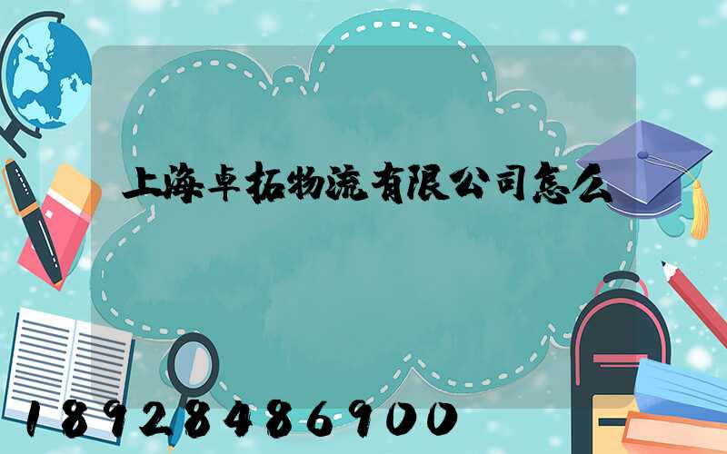 上海卓拓物流有限公司怎么樣