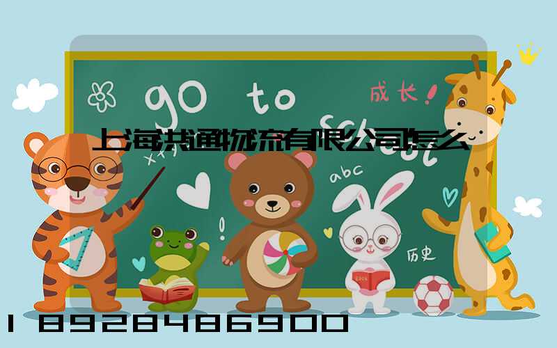 上海洪通物流有限公司怎么樣