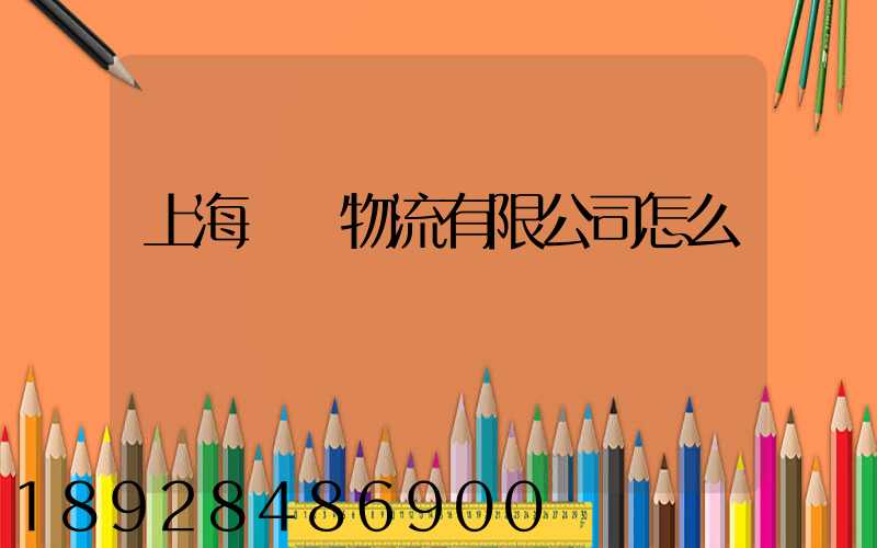 上海長橋物流有限公司怎么樣