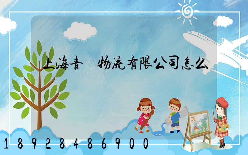 上海青贛物流有限公司怎么樣