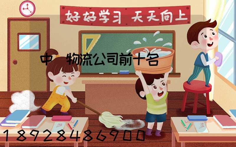 中國物流公司前十名