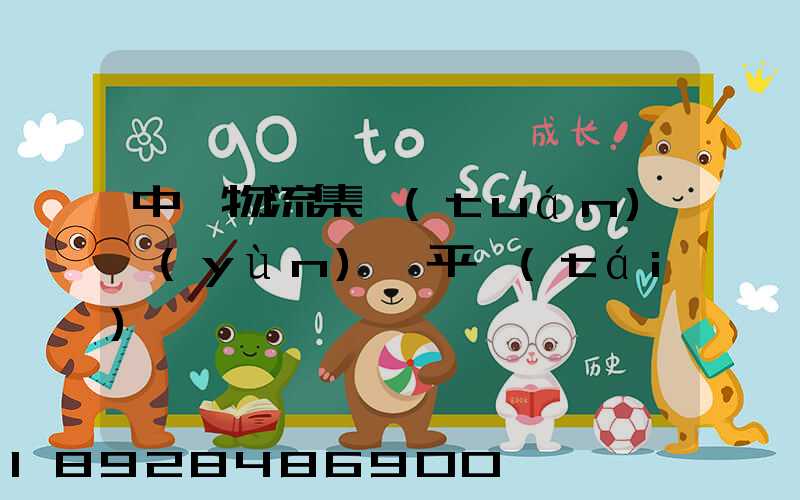 中國物流集團(tuán)運(yùn)輸平臺(tái)