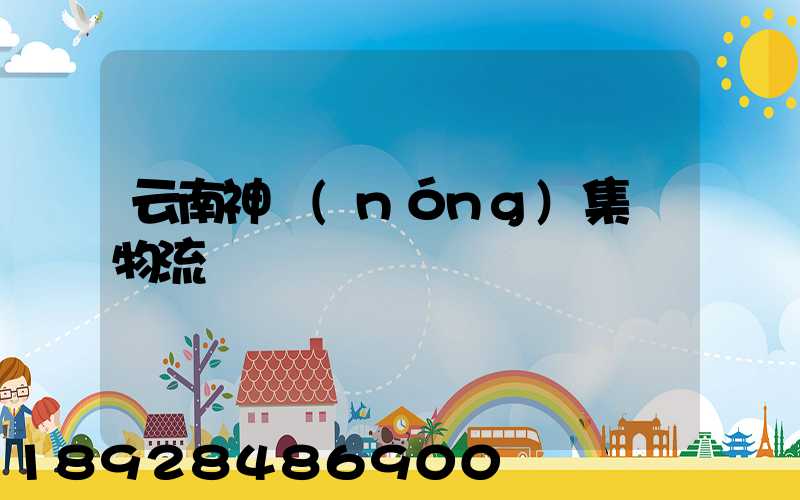 云南神農(nóng)集團物流運輸