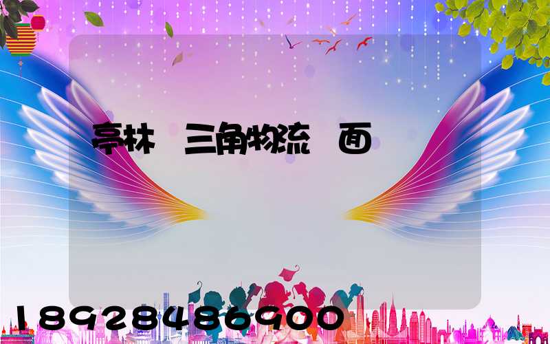 亭林長三角物流園面積