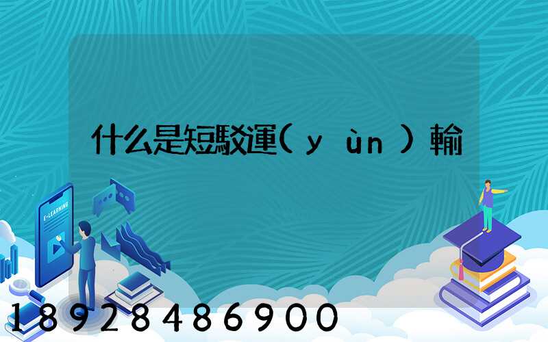 什么是短駁運(yùn)輸