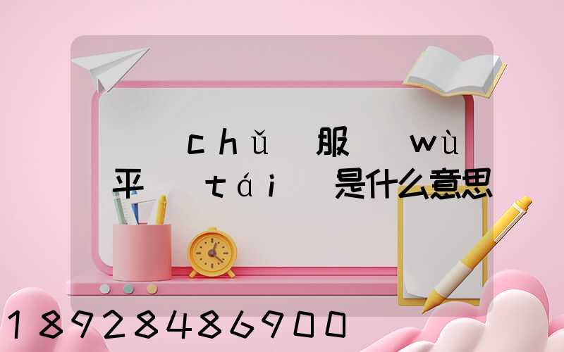 倉儲(chǔ)服務(wù)平臺(tái)是什么意思