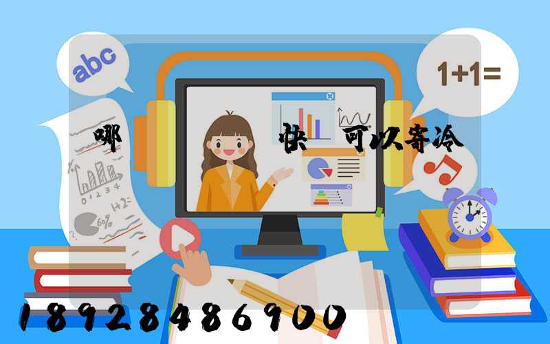 哪個(gè)快遞可以寄冷鏈醫(yī)藥