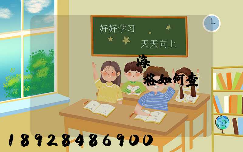 國(guó)際海運(yùn)價(jià)格如何查詢