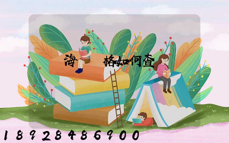 國際海運價格如何查詢