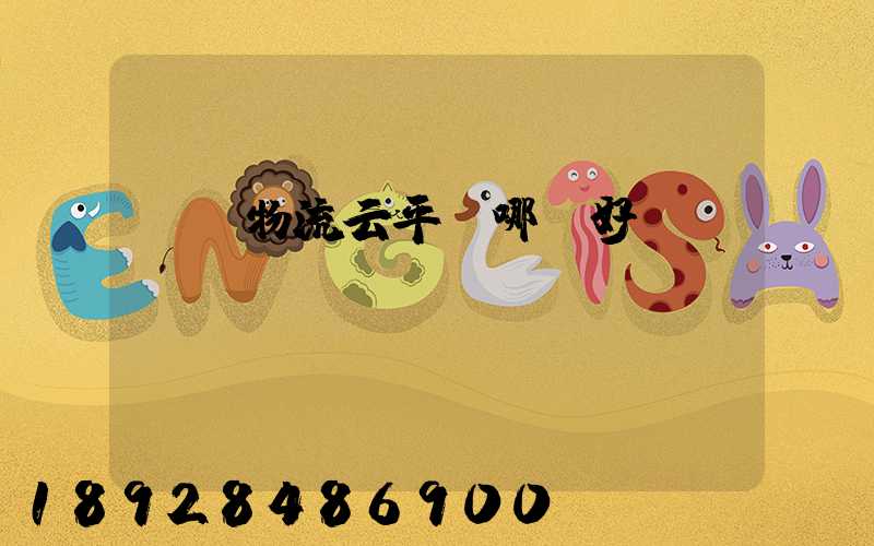 國際物流云平臺哪個好