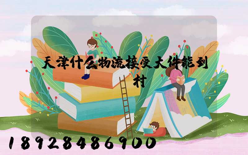 天津什么物流接受大件能到農(nóng)村