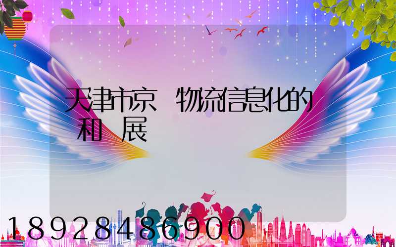 天津市京東物流信息化的現狀和發展