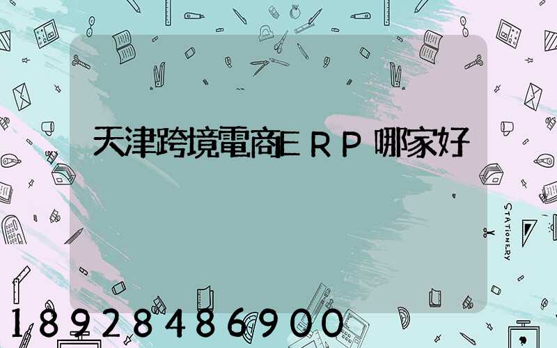 天津跨境電商ERP哪家好