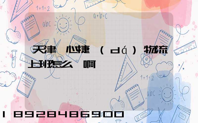 天津順心捷達(dá)物流上班怎么樣啊