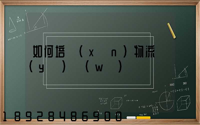 如何培訓(xùn)物流業(yè)務(wù)員