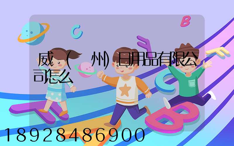 威萊(廣州)日用品有限公司怎么樣