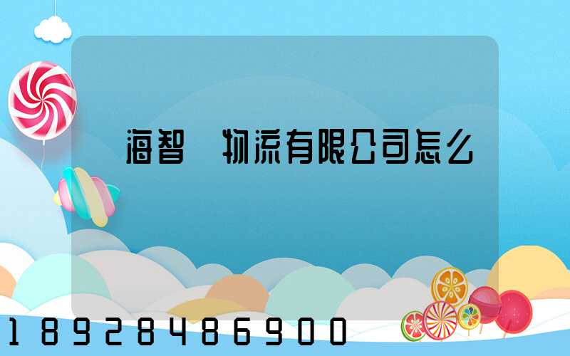 寧海智偉物流有限公司怎么樣