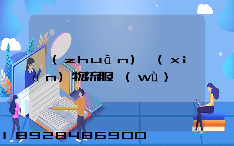 專(zhuān)線(xiàn)物流服務(wù)