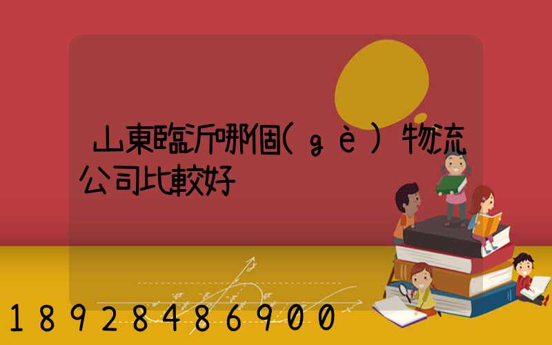 山東臨沂哪個(gè)物流公司比較好