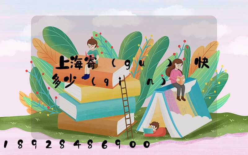 從上海寄國(guó)際快遞多少錢(qián)