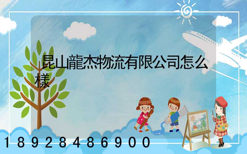 昆山龍杰物流有限公司怎么樣