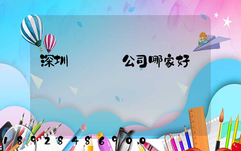 深圳貨運專線公司哪家好