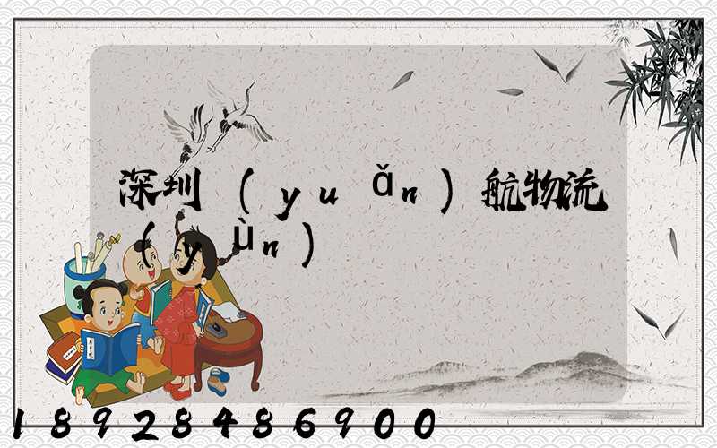 深圳遠(yuǎn)航物流運(yùn)輸