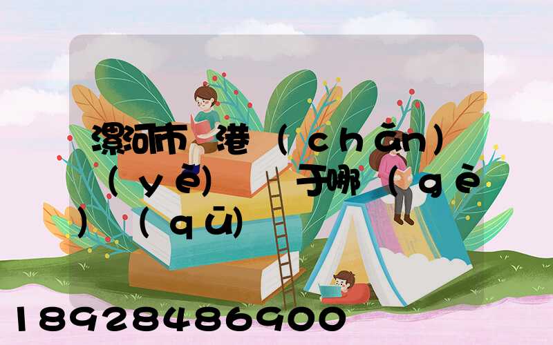 漯河市臨港產(chǎn)業(yè)園屬于哪個(gè)區(qū)