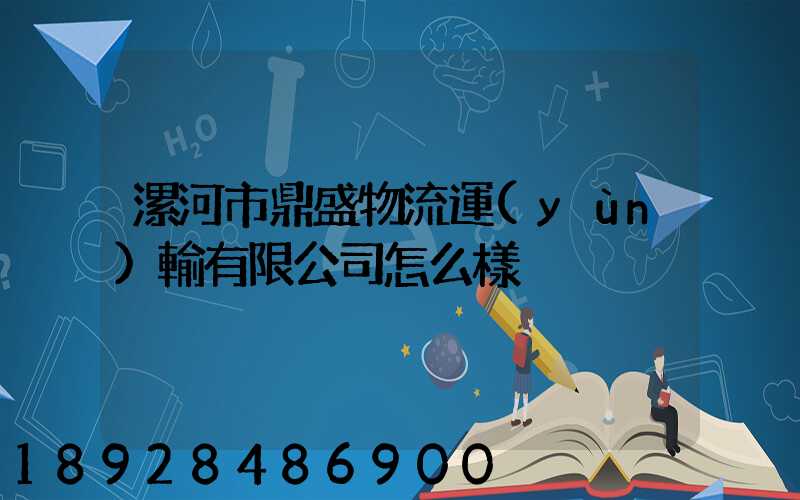 漯河市鼎盛物流運(yùn)輸有限公司怎么樣