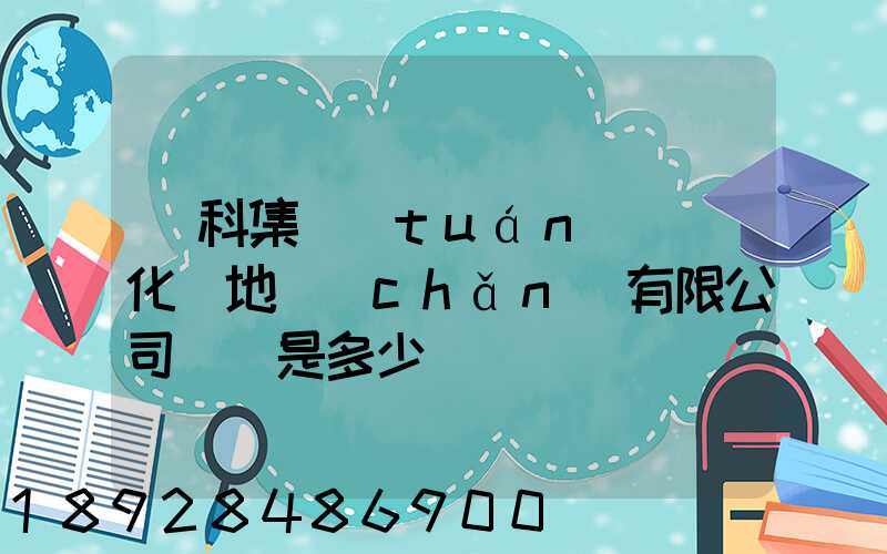 澤科集團(tuán)(懷化)地產(chǎn)有限公司電話是多少