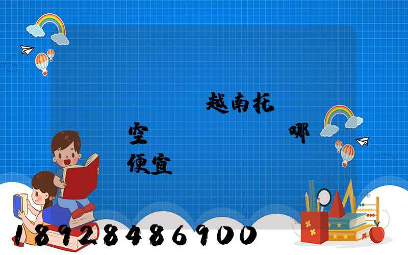 發(fā)貨越南托運(yùn)空運(yùn)哪個(gè)便宜