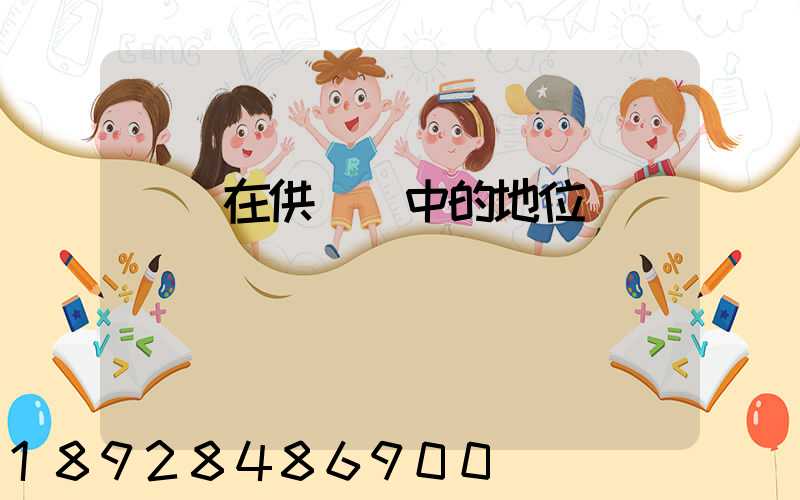 蘇寧在供應鏈中的地位