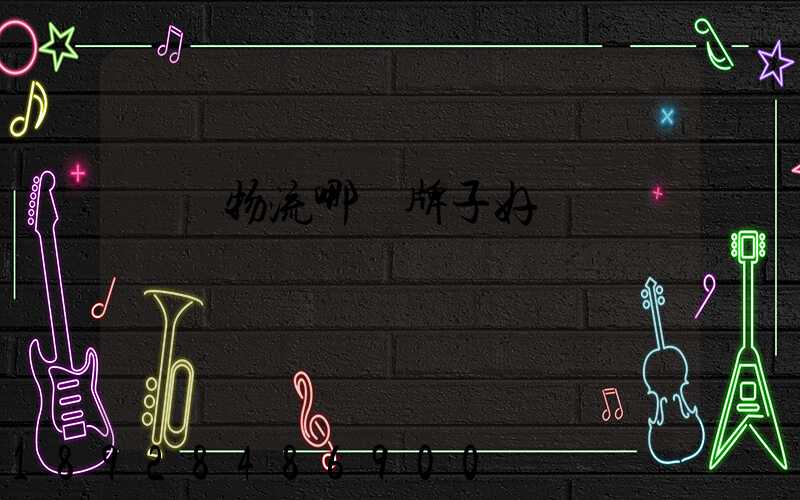 運輸物流哪個牌子好點