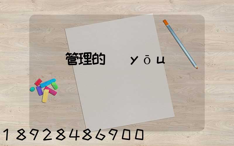 運輸管理的優(yōu)點