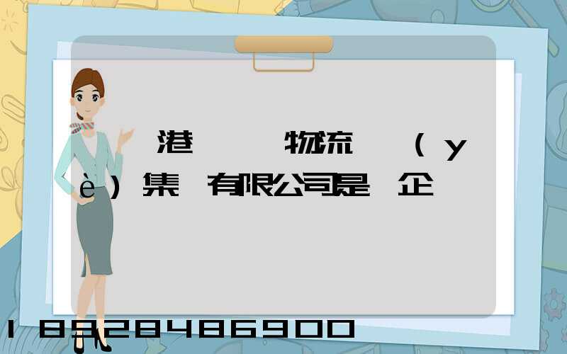 遼寧港鐵國際物流實業(yè)集團有限公司是國企嗎