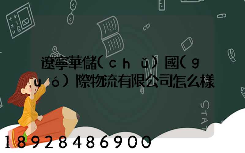 遼寧華儲(chǔ)國(guó)際物流有限公司怎么樣