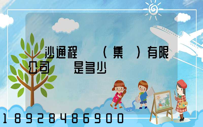 長沙通程實業(集團)有限公司電話是多少