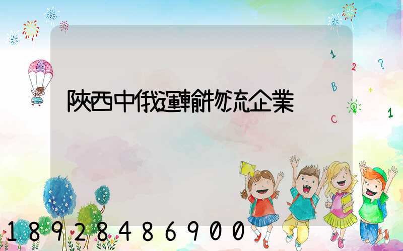 陜西中俄運輸物流企業