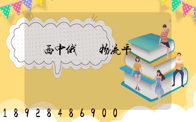 陜西中俄運輸物流平臺