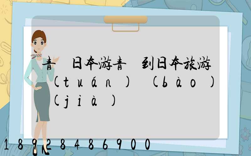 青島日本游青島到日本旅游團(tuán)報(bào)價(jià)