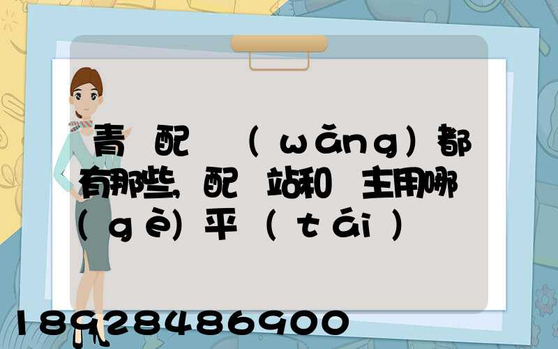 青島配貨網(wǎng)都有那些,配貨站和車主用哪個(gè)平臺(tái)