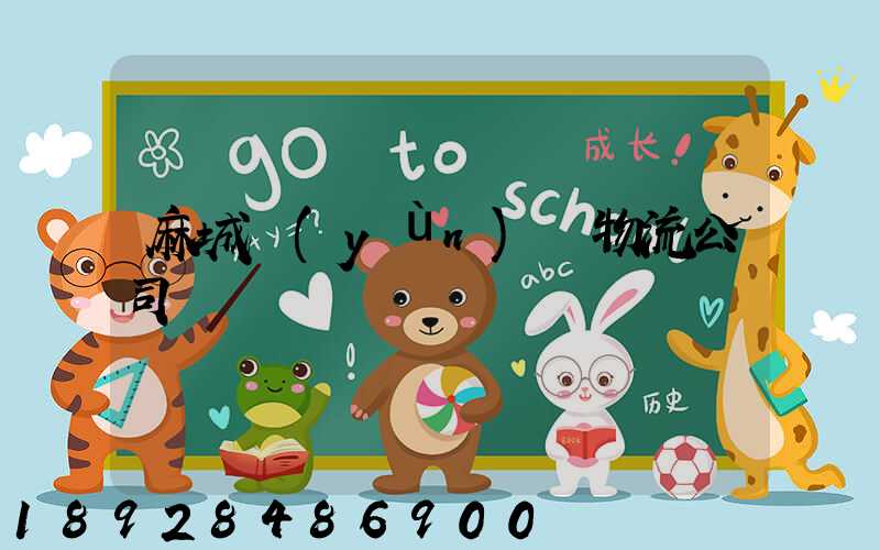 麻城運(yùn)輸物流公司